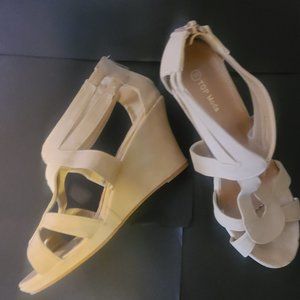 Top Moda wedges size 10 women